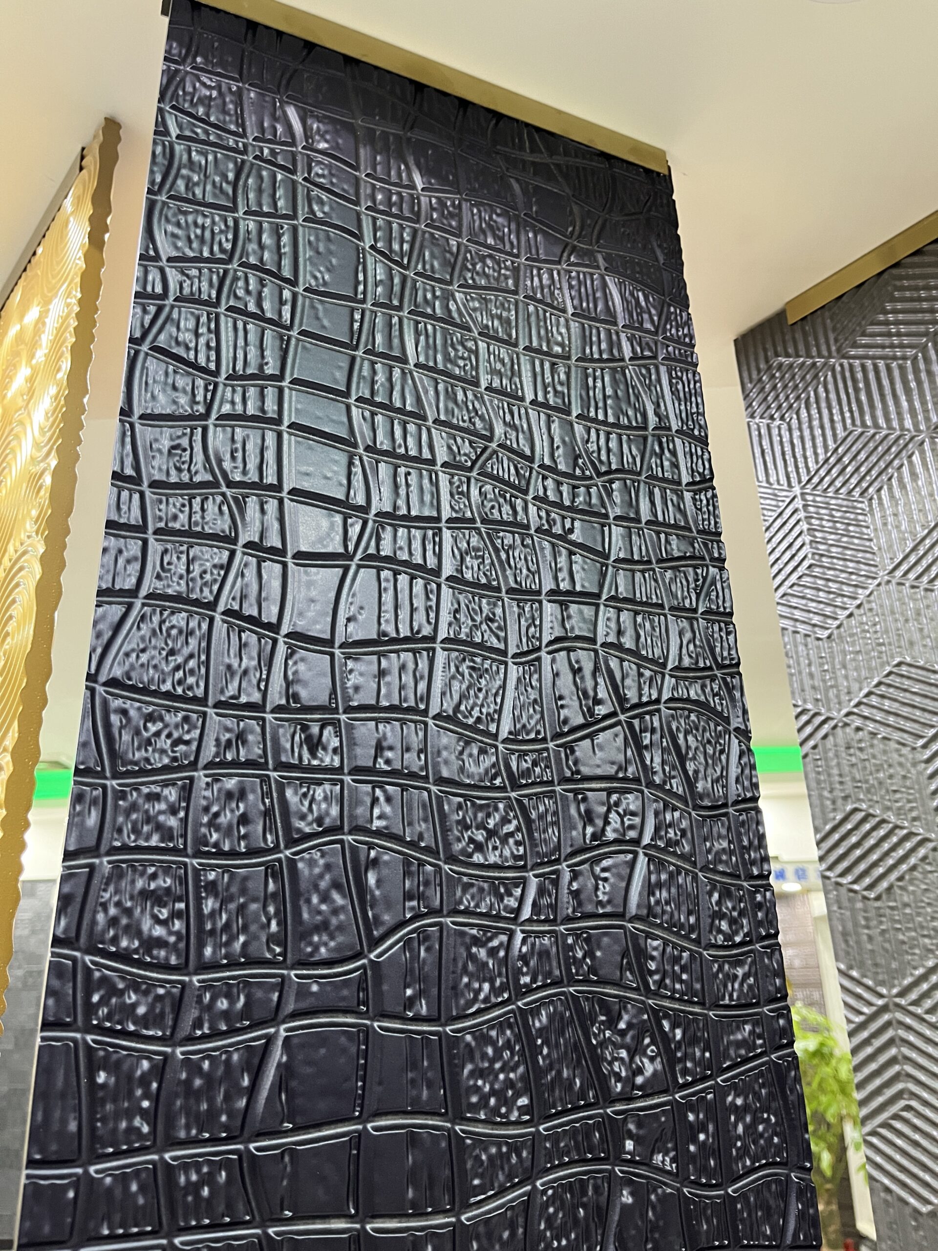Embossed Metal Wall Panel with 3D Texture | Architectural Interior Design - Image 12
